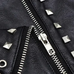 Decor Haustierzubehör-Hundemantel aus Leder – Stilvolle Haustierjacke