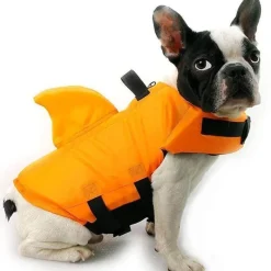 Decor Haustierzubehör-Hundeschwimmweste - Hai-Schwimmweste für Haustiere