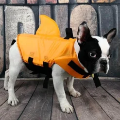 Decor Haustierzubehör-Hundeschwimmweste - Hai-Schwimmweste für Haustiere