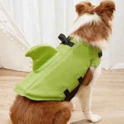 Decor Haustierzubehör-Hundeschwimmweste - Hai-Schwimmweste für Haustiere