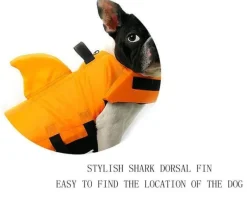 Decor Haustierzubehör-Hundeschwimmweste - Hai-Schwimmweste für Haustiere