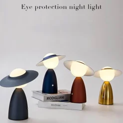 Illuminate Home Beleuchtung-Hut-Tischlampe – Kreative Wohndekorbeleuchtung