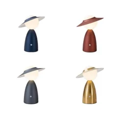 Illuminate Home Beleuchtung-Hut-Tischlampe – Kreative Wohndekorbeleuchtung