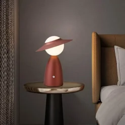 Illuminate Home Beleuchtung-Hut-Tischlampe – Kreative Wohndekorbeleuchtung