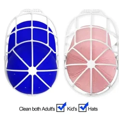 Tom Küche & Esszimmer-Hutwasch- und Trocknergestell – langlebiger Kappenreiniger und -former für Erwachsene und Kinder