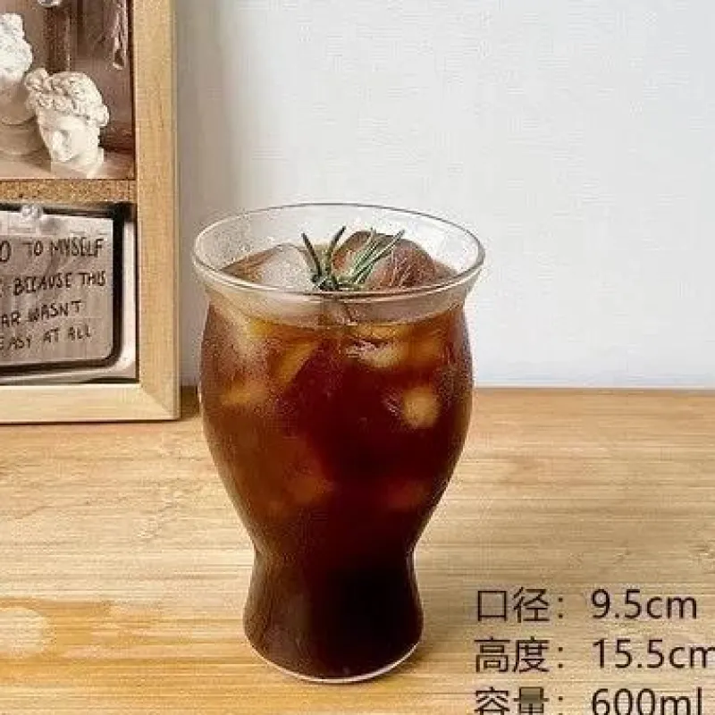 Plates u0026 More Küche & Esszimmer-Iced Latte Glas Kaffeetasse - Klarer Saftbecher