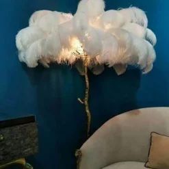 Comfort u0026 Style Beleuchtung-Icelandic Feather Tree Lamp - Elegant Home Decor Accent