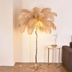 Comfort u0026 Style Beleuchtung-Icelandic Feather Tree Lamp - Elegant Home Decor Accent