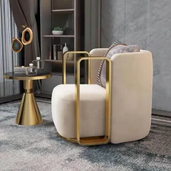 Cozy Living Möbel-Ilaria Akzentstuhl – Stilvoller Beistellstuhl für das Wohnzimmer