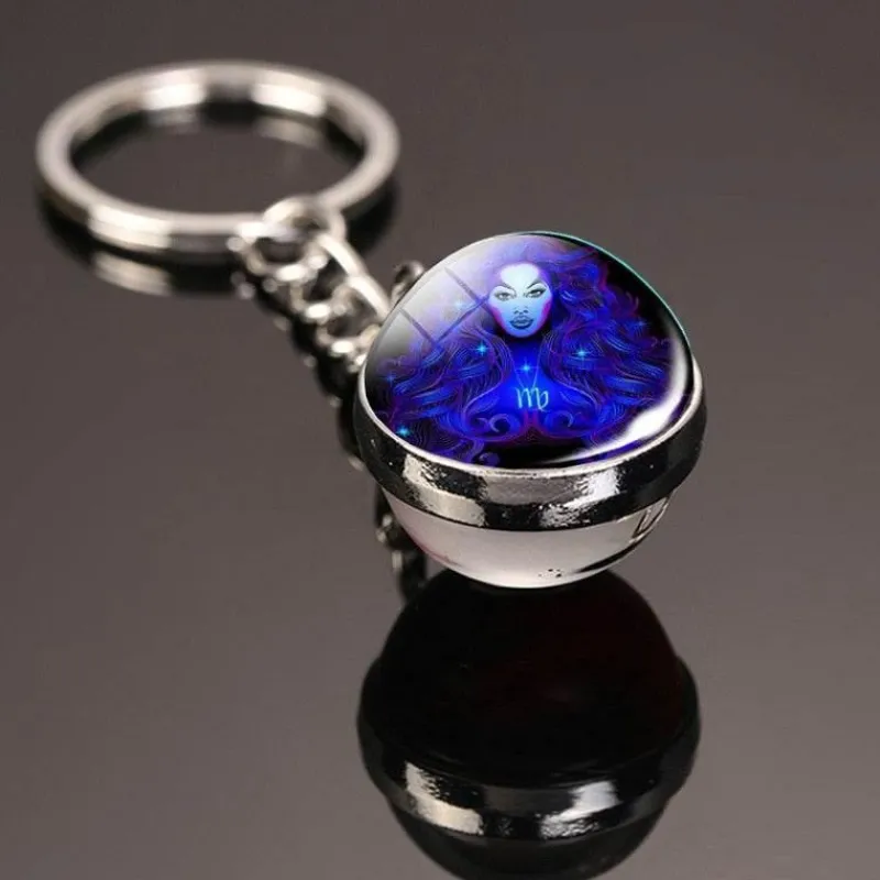 The Outdoor Vault Outdoor-Artikel|Outdoor-Gadgets-Im Dunkeln leuchtender kosmischer Schlüsselanhänger – leuchtendes, buntes Accessoire