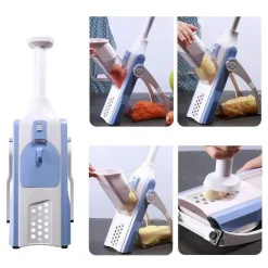 The Culinary Kit Küche & Esszimmer-5-in-1 Küchenhobel-Reibe - Multifunktionales, einfaches Werkzeug