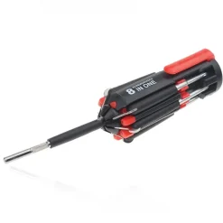 Roam Ready Outdoor-Artikel|Heimwerkzeuge-8-in-1 LED-Schraubendreher-Set – Faltbares Multifunktionswerkzeug