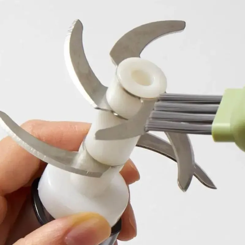 The Culinary Kit Küche & Esszimmer-4-in-1 Multifunktions-Schneide- und Bürstenwerkzeug