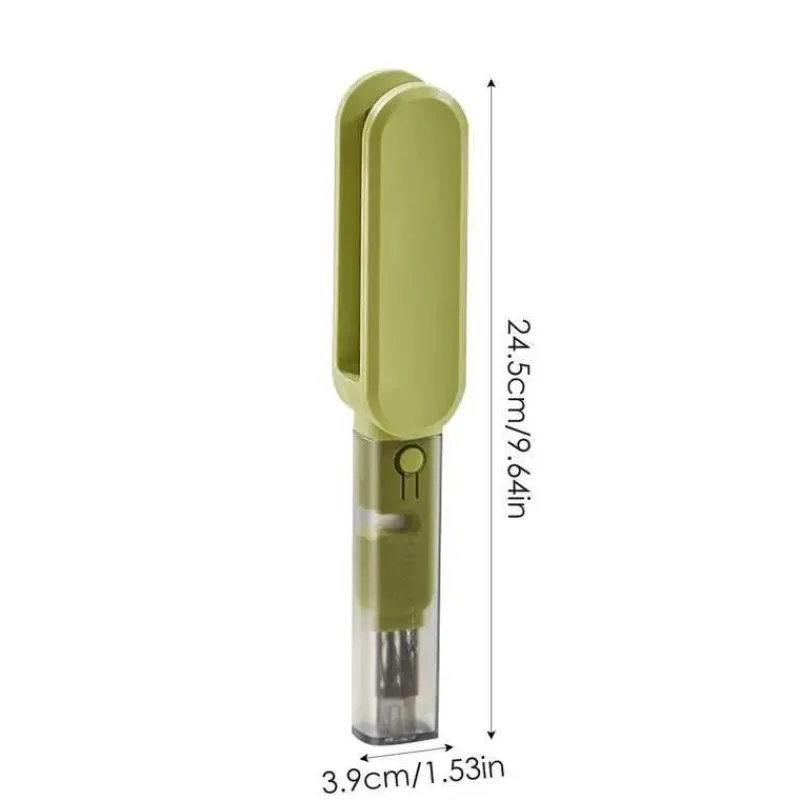 The Culinary Kit Küche & Esszimmer-4-in-1 Multifunktions-Schneide- und Bürstenwerkzeug