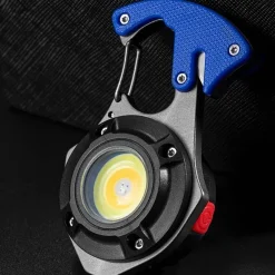 The Outdoor Vault Camping-Werkzeuge|Outdoor-Artikel-7-in-1 Schlüsselanhängerlicht - Kompakte Camping-Überlebenslampe