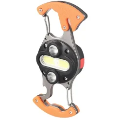 The Outdoor Vault Camping-Werkzeuge|Outdoor-Artikel-7-in-1 Schlüsselanhängerlicht - Kompakte Camping-Überlebenslampe