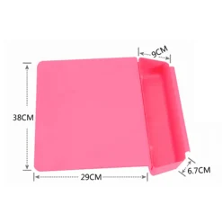 Deco Küche & Esszimmer-2in1 Schneidebrett mit seitlicher Ablage - Kreatives Küchengerät