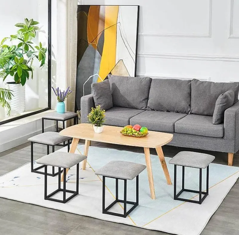 Cozy Living Möbel-5-in-1 Transformable Space-Saving Chair - Versatile Folding Seat