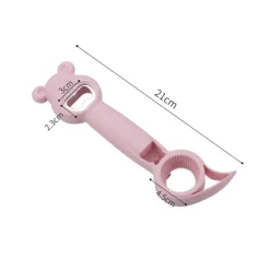 The Culinary Kit Küche & Esszimmer-5-in-1-Deckellöser-Werkzeug – Multifunktionales Küchengerät