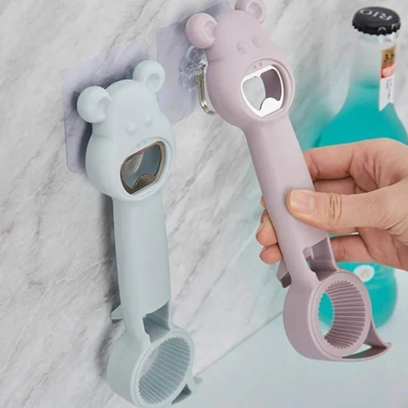 The Culinary Kit Küche & Esszimmer-5-in-1-Deckellöser-Werkzeug – Multifunktionales Küchengerät