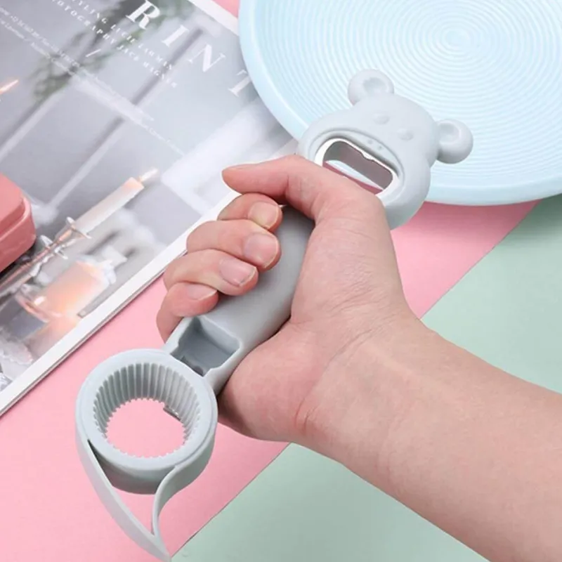 The Culinary Kit Küche & Esszimmer-5-in-1-Deckellöser-Werkzeug – Multifunktionales Küchengerät