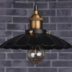 Comfort u0026 Style Beleuchtung-Industrial Hanging Lamp - Vintage Loft Iron Light Fixture