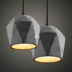 Comfort u0026 Style Beleuchtung-Industrial Hanging Light Fixture - Vintage Retro Loft Droplight