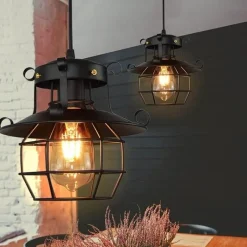 Comfort u0026 Style Beleuchtung-Industrial Retro Loft Ceiling Lamp - Vintage Antique Lighting Fixture