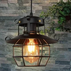 Comfort u0026 Style Beleuchtung-Industrial Retro Loft Ceiling Lamp - Vintage Antique Lighting Fixture