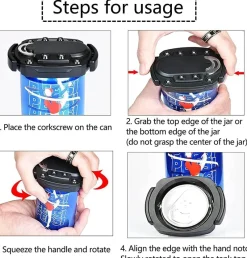 The Outdoor Vault Camping-Werkzeuge|Outdoor-Artikel-2-in-1-Flaschendosenöffner – Multifunktionales Küchenwerkzeug