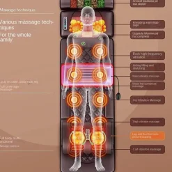 Tranquil Touch Massageprodukte|Gesundheits-Gadgets-Infrarot-Vibrationsmassagematratze – Ganzkörper-Entspannungssystem