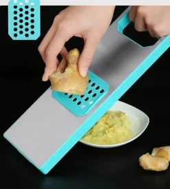 The Decor Haven Küche & Esszimmer-6-in-1-Gemüse- und Obstschneider – Küchenwerkzeug für einfache Zubereitung