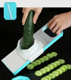 The Decor Haven Küche & Esszimmer-6-in-1-Gemüse- und Obstschneider – Küchenwerkzeug für einfache Zubereitung