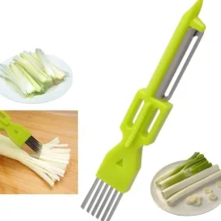 The Culinary Kit Küche & Esszimmer-3-in-1-Gemüseschäler – Multifunktionales Küchenwerkzeug für die einfache Lebensmittelzubereitung