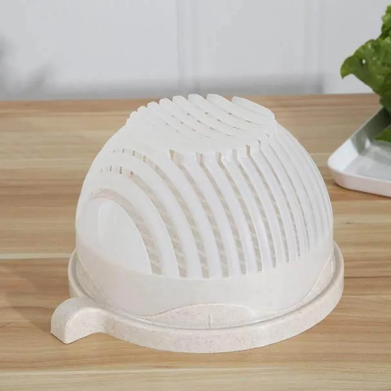 The Culinary Kit Küche & Esszimmer-3-in-1-Gemüseschneider – Küchenwerkzeug zur Lebensmittelzubereitung, Abtropfgestell