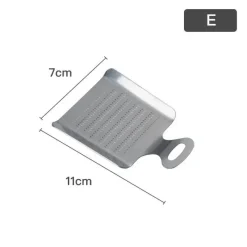Tom Küche & Esszimmer-Ingwer-Knoblauch-Zerkleinerer und Multifunktions-Obstmühle aus Edelstahl