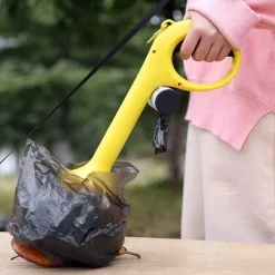 Furendo Haustierzubehör|Reinigungswerkzeuge Für Haustiere-2-in-1-Hundekotschaufel – Werkzeug zur Entsorgung von Tierkot