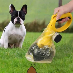 Furendo Haustierzubehör|Reinigungswerkzeuge Für Haustiere-2-in-1-Hundekotschaufel – Werkzeug zur Entsorgung von Tierkot