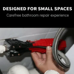 Roam Ready Heimwerkzeuge|Outdoor & Garten-18-in-1-Klappschlüssel – Vielseitiges Multifunktionswerkzeug für Klempnerarbeiten