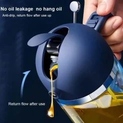 The Culinary Kit Küche & Esszimmer-2-in-1-Ölsprühspender - Sprühflasche mit Speiseöl-Infuser