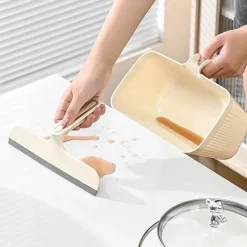 Tranquil Waters Badezimmer|Küche & Esszimmer-2-in-1-Mülleimerschaber – Abfallentsorgungswerkzeug