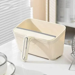 Tranquil Waters Badezimmer|Küche & Esszimmer-2-in-1-Mülleimerschaber – Abfallentsorgungswerkzeug