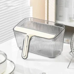 Tranquil Waters Badezimmer|Küche & Esszimmer-2-in-1-Mülleimerschaber – Abfallentsorgungswerkzeug