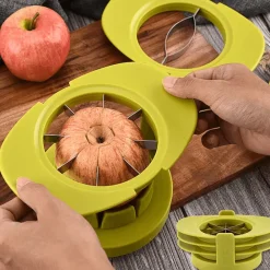 The Culinary Kit Küche & Esszimmer-3-in-1-Obst- und Gemüseschneider-Set – Vielseitiges Schneidewerkzeug