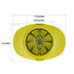 The Culinary Kit Küche & Esszimmer-3-in-1-Obst- und Gemüseschneider-Set – Vielseitiges Schneidewerkzeug