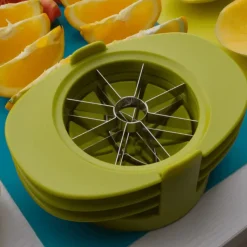 The Culinary Kit Küche & Esszimmer-3-in-1-Obst- und Gemüseschneider-Set – Vielseitiges Schneidewerkzeug