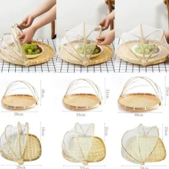 Deco Küche & Esszimmer-Insektenabweisendes Servierzelt - Anti-Mücken-Picknicktablett