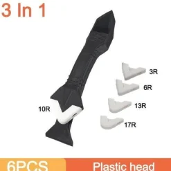 Cozy Living Heimwerkzeuge-5-in-1-Silikonschaber – Unverzichtbares Reparatur-Entferner-Gadget