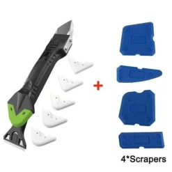 Cozy Living Heimwerkzeuge-5-in-1-Silikonschaber – Unverzichtbares Reparatur-Entferner-Gadget