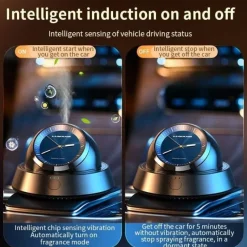 Wild u0026 Free Gear Automobilindustrie|Autozubehör-Intelligente Auto-Lufterfrischeruhr - Auto-Aromagerät